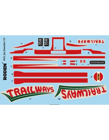 GMC PD-3751 "Silverside Trailwagon" Trailways Company 