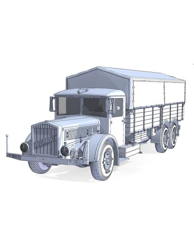 Vomag 8 LR LKW WWII German Heavy Truck 