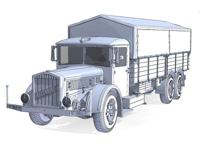 Vomag 8 LR LKW WWII German Heavy Truck 