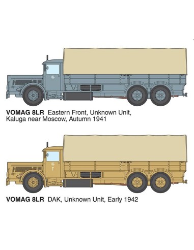 Vomag 8 LR LKW WWII German Heavy Truck 