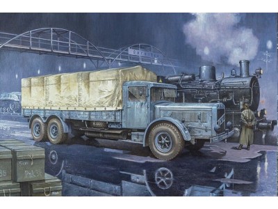 Vomag 8 LR LKW WWII German Heavy Truck 
