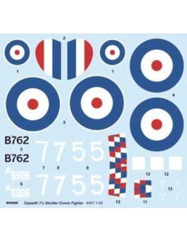 Sopwith 11/2 Strutter Comic fighter 