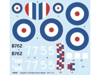 Sopwith 11/2 Strutter Comic fighter 