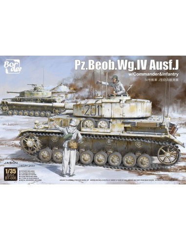 Pz.Beob.Wg.IV Ausf.J w/Commander&Infantry 
