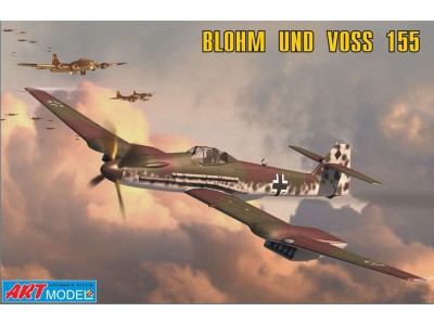Blohm & Voss 155V2 WWII Ger. interceptor 