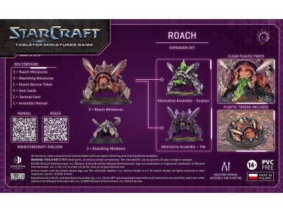 StarCraft Roach - Zerg - Expansion Set 