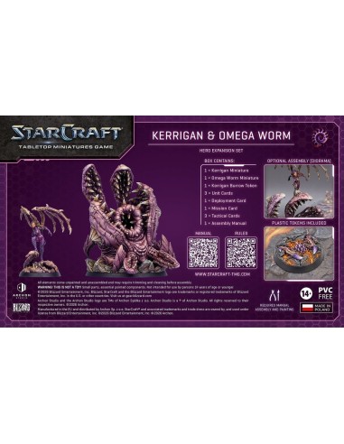 StarCraft Kerrigan (Primal Kerrigan) - Zerg - Hero Expansion Set 