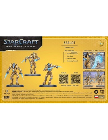StarCraft Zealot - Protoss - Expansion Set 