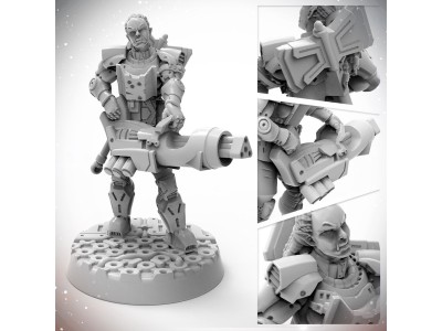 Masters of the Universe Miniatures: HALF - ORC SOLDIER 