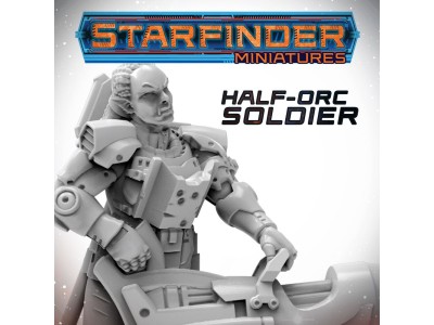 Masters of the Universe Miniatures: HALF - ORC SOLDIER 
