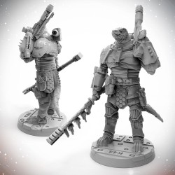 Masters of the Universe Miniatures: OBOZAYA VESK SOLDIER  2