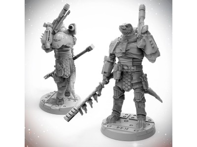 Masters of the Universe Miniatures: OBOZAYA VESK SOLDIER 