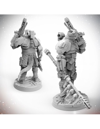 Masters of the Universe Miniatures: OBOZAYA VESK SOLDIER 
