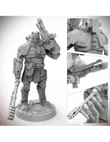 Masters of the Universe Miniatures: OBOZAYA VESK SOLDIER 