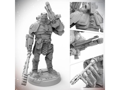 Masters of the Universe Miniatures: OBOZAYA VESK SOLDIER 
