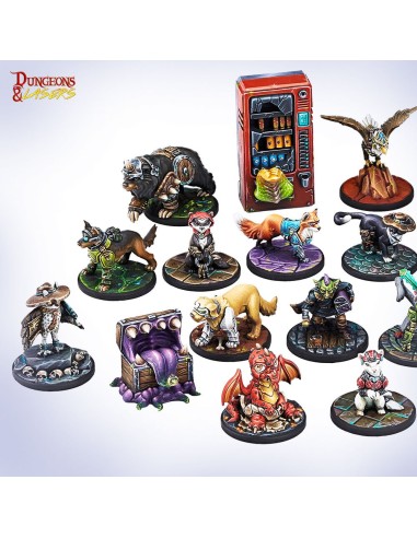 Dungeons & Lasers Miniatures: ANIMAL COMPANIONS 