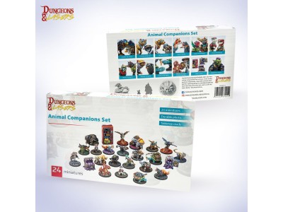 Dungeons & Lasers Miniatures: ANIMAL COMPANIONS 