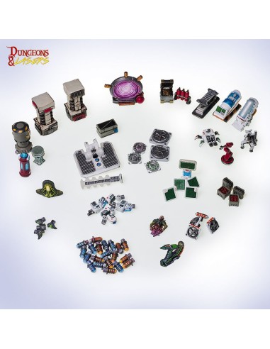 Dungeons & Lasers Expansion Set: SCI-FI CUSTOMIZATION BITS 