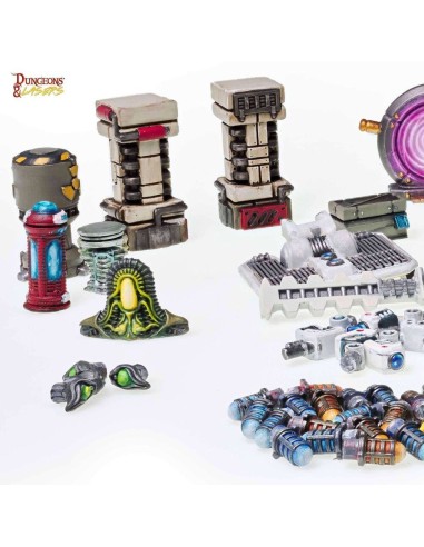 Dungeons & Lasers Expansion Set: SCI-FI CUSTOMIZATION BITS 