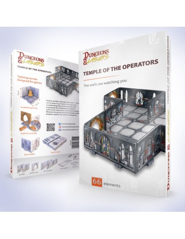 Dungeons & Lasers Expansion Set: TEMPLE OF THE OPERATORS 