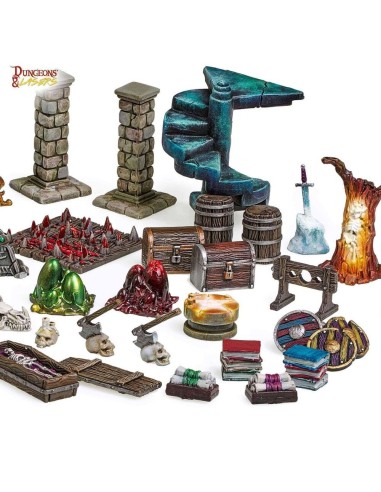 Dungeons & Lasers Expansion Set: FANTASY CUSTOMIZATION BITS 