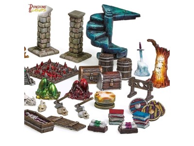 Dungeons & Lasers Expansion Set: FANTASY CUSTOMIZATION BITS 