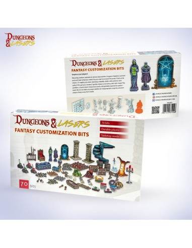 Dungeons & Lasers Expansion Set: FANTASY CUSTOMIZATION BITS 