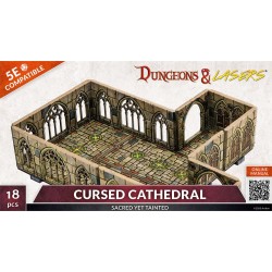 Dungeons & Lasers Expansion Set: CURSED CATHEDRAL  2