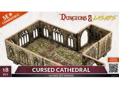 Dungeons & Lasers Expansion Set: CURSED CATHEDRAL 