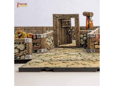 Dungeons & Lasers Dwarven Mine Half-Height Walls 