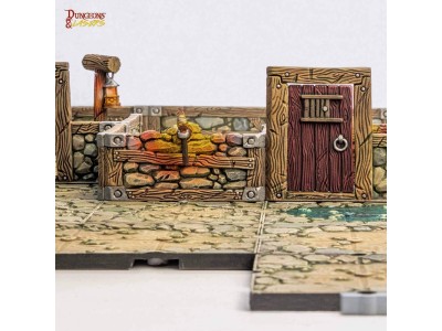 Dungeons & Lasers Dwarven Mine Half-Height Walls 