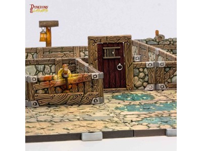 Dungeons & Lasers Dwarven Mine Half-Height Walls 