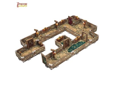 Dungeons & Lasers Dwarven Mine Half-Height Walls 