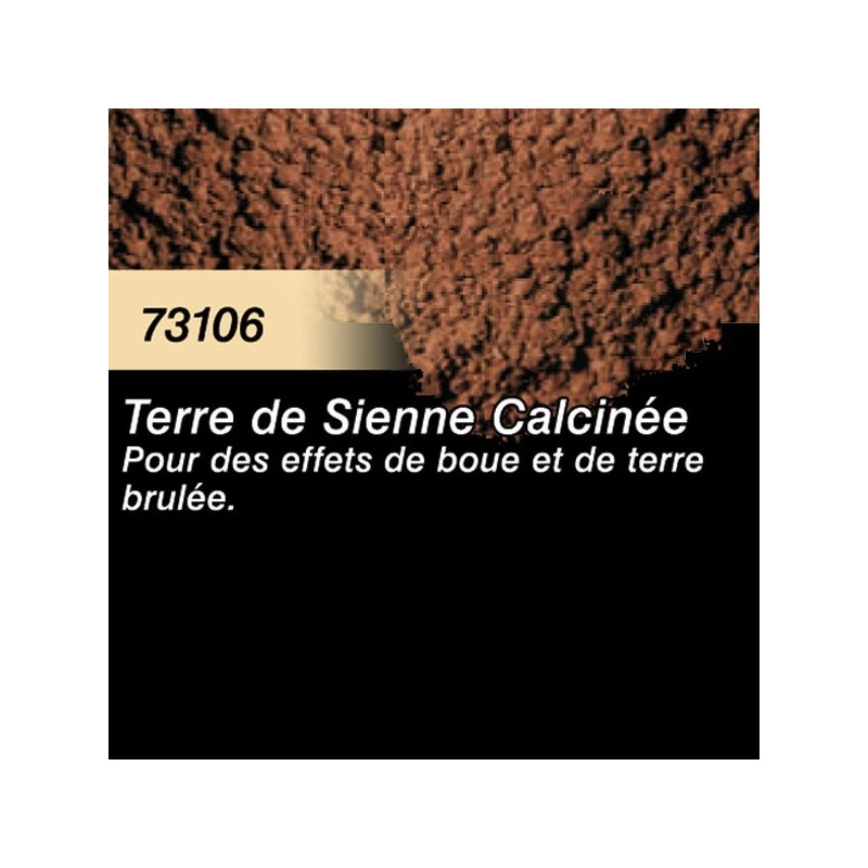 Pigment Terre de Sienne Calcinée