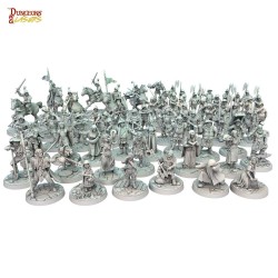Dungeons & Lasers Miniatures: TOWNSFOLK MINIATURE PACK  2