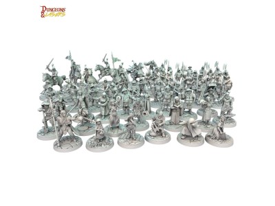 Dungeons & Lasers Miniatures: TOWNSFOLK MINIATURE PACK 