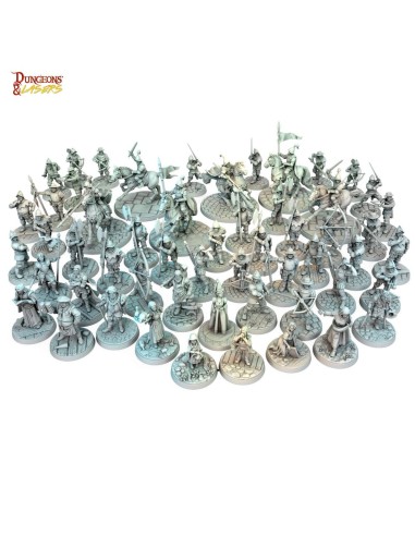 Dungeons & Lasers Miniatures: TOWNSFOLK MINIATURE PACK 