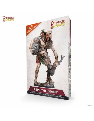 Dungeons & Lasers Miniatures: PEPE THE GIANT 