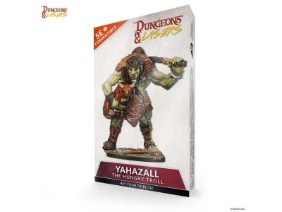 Dungeons & Lasers Miniatures: YAHAZZAL THE HUNGRY TROLL 