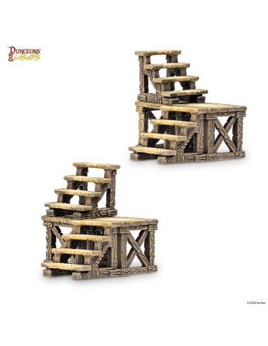 Dungeons & Lasers Expansion Set: STAIRS PACK 