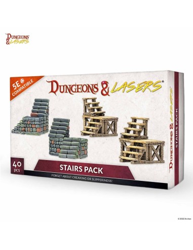 Dungeons & Lasers Expansion Set: STAIRS PACK 