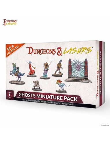 Dungeons & Lasers Miniatures: GHOSTS MINIATURE PACK 