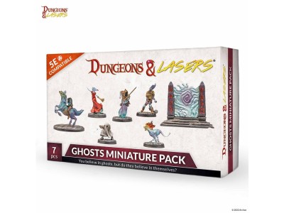Dungeons & Lasers Miniatures: GHOSTS MINIATURE PACK 