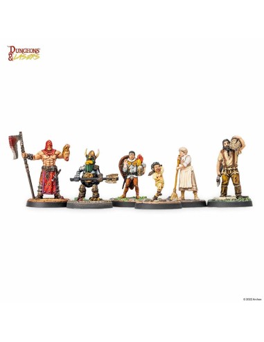 Dungeons & Lasers Miniatures: NPC MINIATURE PACK 
