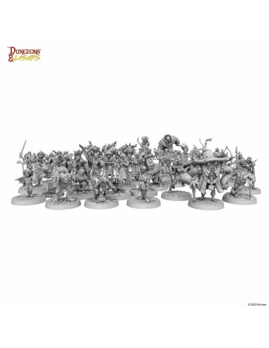 Dungeons & Lasers Miniatures: NPC MINIATURE PACK 