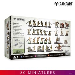 Modular Terrain: CITY DEFENDERS MINIATURE PACK 
