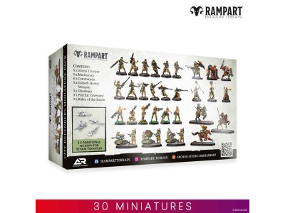 Modular Terrain: CITY DEFENDERS MINIATURE PACK 