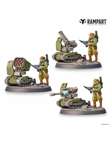 Modular Terrain: CITY DEFENDERS MINIATURE PACK 