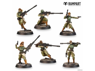 Modular Terrain: CITY DEFENDERS MINIATURE PACK 