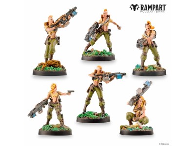 Modular Terrain: CITY DEFENDERS MINIATURE PACK 